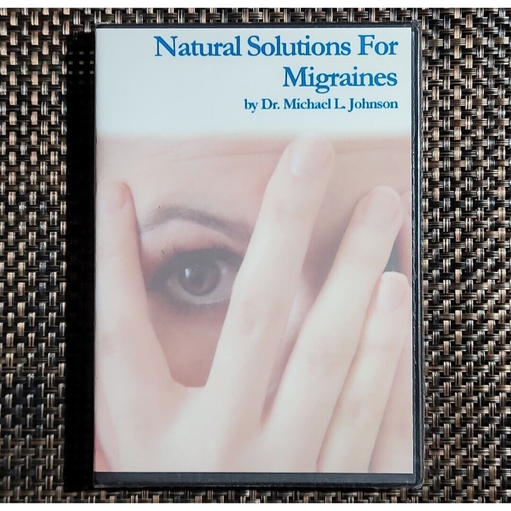 Natural Solutions For Migraines DVD — Video Guide by Dr. Michael Johnson SEALED
